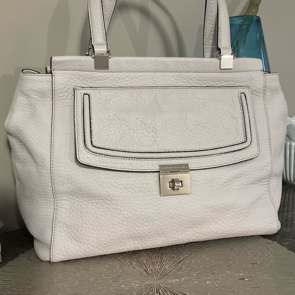 Kate Spade EUC New York Everett Way Pebbled Leather Tote Shoulder HandBag